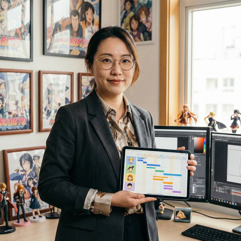 黄色仓库动漫制片人林雨薇